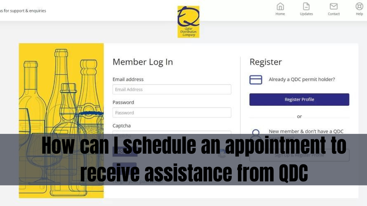 How can I schedule an appointment to receive assistance from QDC